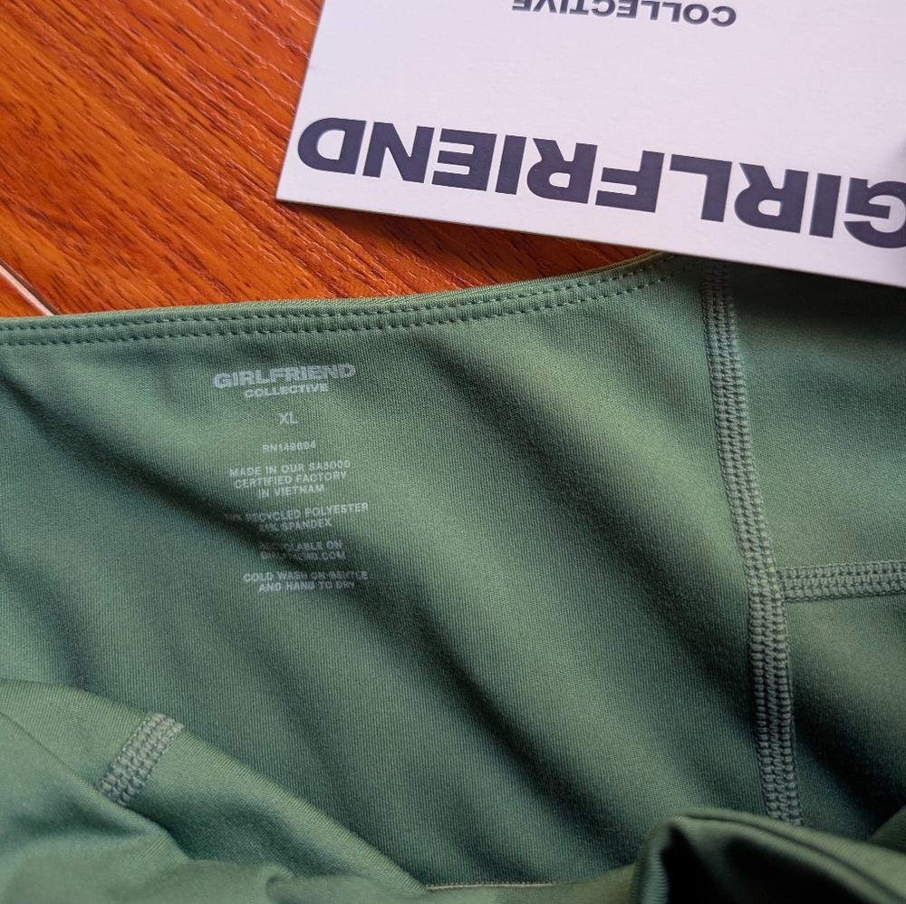 GF Collective Gwen Keyhole Bra - Willow Green - Picture 6 of 6